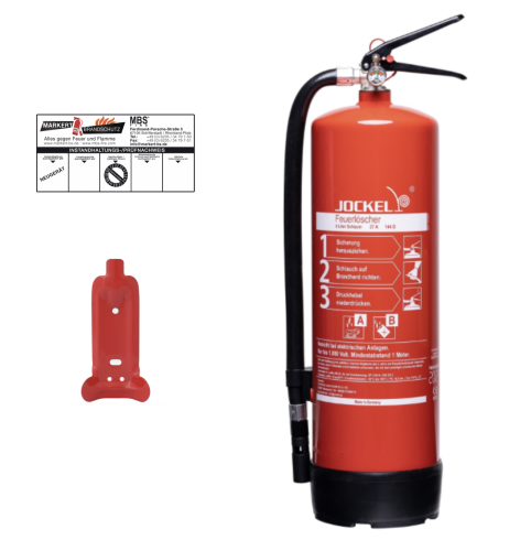 Jockel S6FLJM27 6 Liter  AB Feuerlöscher Schaum frostsicher